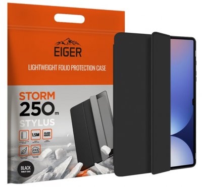 EIGER  EGSR00262 &eacute;tui pour tablette 33,3 cm (13.1 ) Folio Noir - Neuf