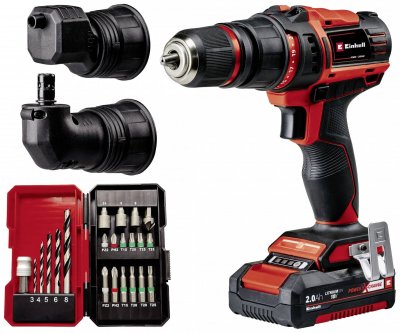 EINHELL  Perceuse-Visseuse sans fil TE-CD 18/45 3X-Li +22 1x2,0Ah - 4513990