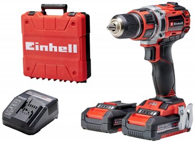 EINHELL  perceuse visseuse sans fil te-cd 18/50 li bl 2x2,0ah
