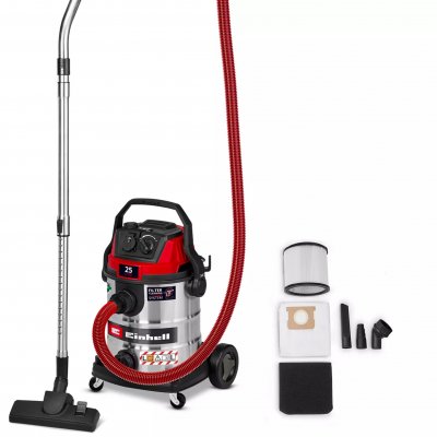 EINHELL  TE-VC 2580 SACL - Aspirateur eau et poussi&egrave;re - 25 L - 1100 W