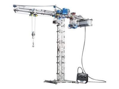 EITECH  - C35 - Jeu de Construction - Grande Grue Coffret Bois