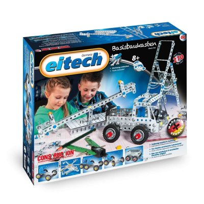EITECH  kit de construction Acier de base argent 270 pi&egrave;ces