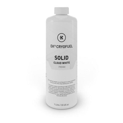 EK WATER BLOCKS  - EK-CryoFuel Solid Premix, Cloud Blanc - 1000ml