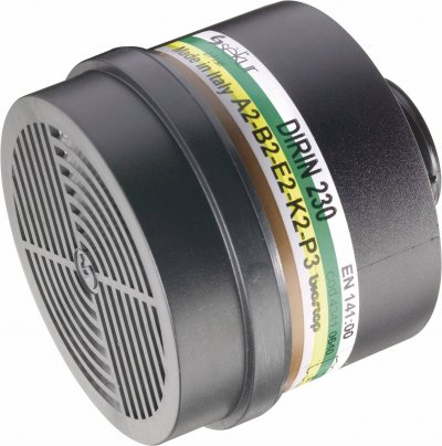 EKASTU  Safety DIRIN 230 A2 B2 E2 K2-P3R D Filtre combin&eacute; multi-type