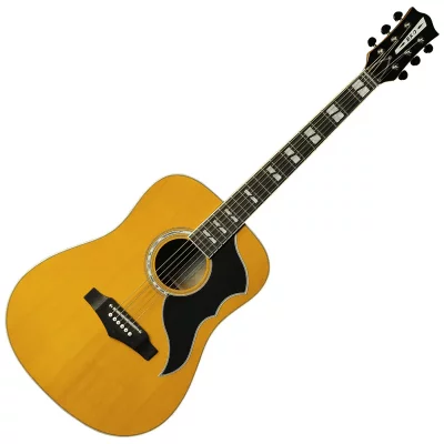 Eko Rangervr6-Eq-Nat - Guitare &Eacute;lectro-Acoustique Dreadnought - Vintage Natural