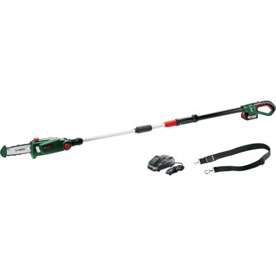 BOSCH &Eacute;lagueur sur perche UniversalChainPole 18V avec batterie