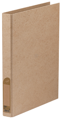 ELBA  100201479 Classeurs &agrave; Anneaux en Carte Format A4 Lot de 5 Naturel