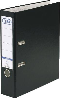 ELBA  - 100202154 - Classeur levier - Format A4 - Polypropyl&egrave;ne - Noir