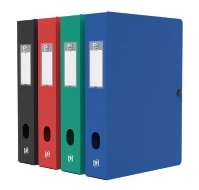 OXFORD Elba Modling - Boite De Classement Polypro Dos60 Couleurs Assorties