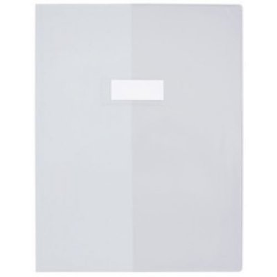 GENERIQUE ELBA prot&egrave;ge-cahier, format A4, lisse, transparent incolore