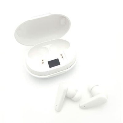 ELBE  ABTWS-005-B TWS Casque Bluetooth Blanc