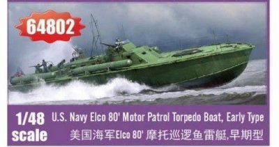 HOBBYBOSS Elco 80 Motor Patrol Torpedo Boat, Early Type - 1:48e - I Love Kit