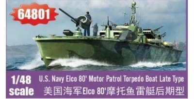 I LOVE KIT Elco 80 Motor Patrol Torpedo Boat Late Type - 1:48e - 