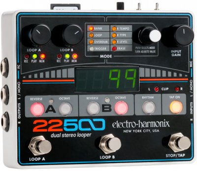ELECTRO HARMONIX  - 22500 Dual St&eacute;r&eacute;o Looper