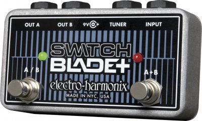 ELECTRO HARMONIX  Switchblade Plus Advanced s&eacute;lecteur de canal - Boites A/B/Y