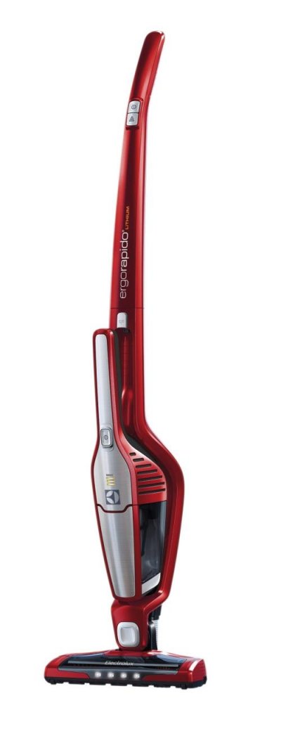 ELCT Electrolux Aspirateur balai Ergorapido - ZB3212 - Rouge past&egrave;que