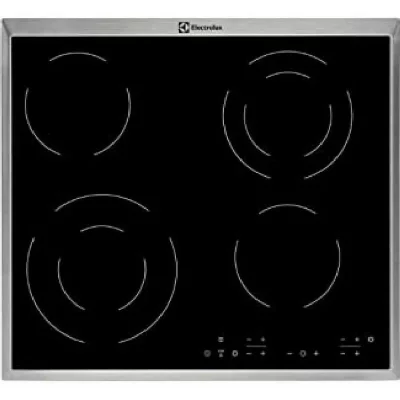 ELECTROLUX  ehf6342xok plaque int&eacute;gr&eacute; c&eacute;ramique noir