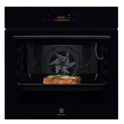 ELECTROLUX  Four int&eacute;grable 72l 60cm pyrolyse noir - EOE7P12Z