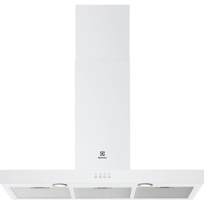 ELECTROLUX  hotte d&eacute;corative 90 cm 600m3/h blanche - LFT419W