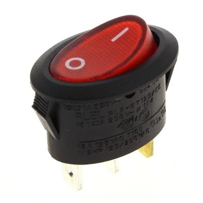 ELECTROLUX  - Interrupteur 3 cosses rouge pour cafetiere
