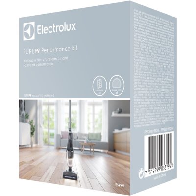 ELECTROLUX  Kit de 2 filtre pour aspirateur  Noir - 7319599033799
