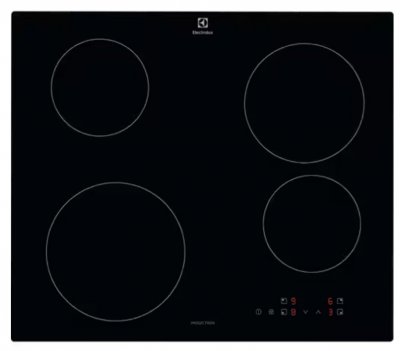 ELECTROLUX  Serie 300 EIB60424CK Noir Int&eacute;gr&eacute; 60 cm Plaque avec zone &agrave; induction 4 zone(s)