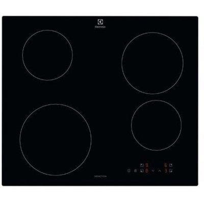 ELECTROLUX  S&eacute;rie 300 KIB60424CK Noir &agrave; encastrer 60 cm Plaque de cuisson &agrave; induction 4 Cuisini&egrave;re(s) 
