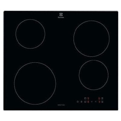ELECTROLUX  Serie 300 LIB60424CK Noir Int&eacute;gr&eacute; 59 cm Plaque avec zone &agrave; induction 4 zone(s)