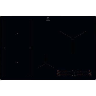 ELECTROLUX  Serie 700 Kis82453i Noir Int&eacute;gr&eacute; 77 Cm Plaque Avec Zone &Agrave; Induction 4 Zone(s)