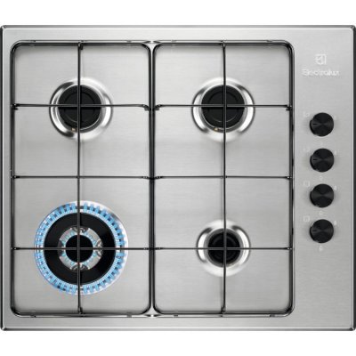 ELECTROLUX  Table de cuisson gaz 60cm 4 feux - EGS6414X