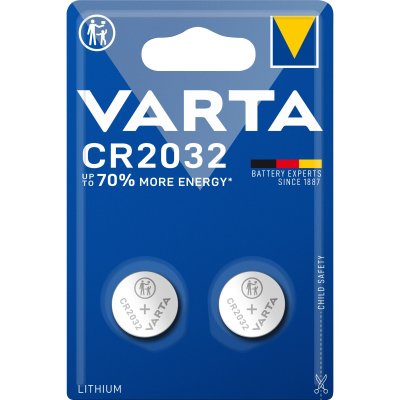 VARTA Electronics Batterie CR2032 Lithium 230 mAh 3V VE