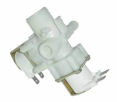 WHIRLPOOL Electrovanne 1 voie 2 bobines diametre12 pour lave vaisselle  - 481228128017