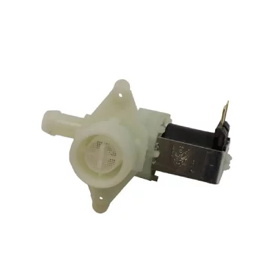 WHIRLPOOL Electrovanne 1 voie 90&deg; Dim 12mm (62760-13157) (481228128393) Lave-vaisselle ARISTON HOTPOINT,