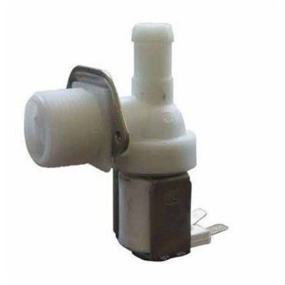 BRANDT Electrovanne 1 voie lavage 90&deg; - embouts de 14 mm Multi-marques