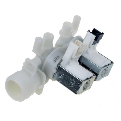 WHIRLPOOL Electrovanne 2 voies 180&deg; pour lave linge  - 481010906666