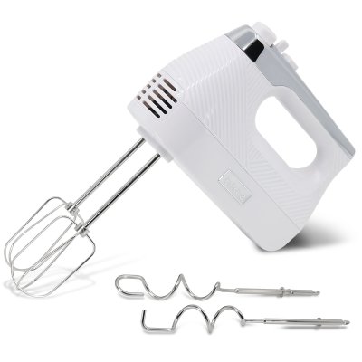 BRIEBE Elegance Batteur Electrique Cuisine Mixeur Sp&eacute;cial P&acirc;tisserie 5 Vitesses + Turbo HM1174WHT Blanc