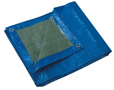 ELEM TECHNIC Elem Garden Technic - B&acirc;che de jardin 80 g, Dimensions 1,5 x 6 m - bleu / vert