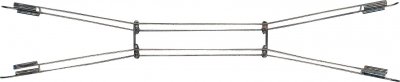 MARKLIN El&eacute;ment de cat&eacute;naire pour travers&eacute;e H0 70131 140.2 mm