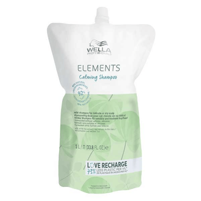 WELLA PROFESSIONALS Elements shampoing calming wella recharge 1000ml