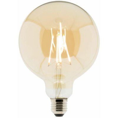 ELEXITY  - Ampoule D&eacute;co filament LED ambr&eacute;e 7W E27 720lm 2500K - Globe