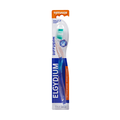 ELGYDIUM  DIFFUSION - Brosse &agrave; Dents Souple, 1 Unit&eacute;