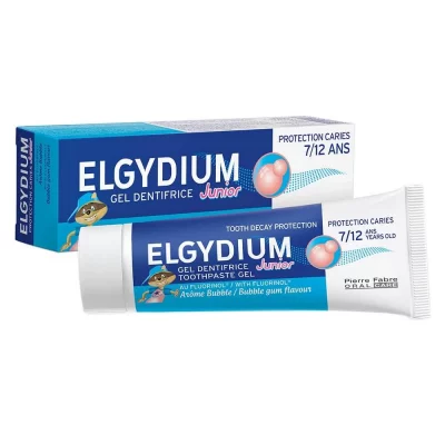 ELGYDIUM  Junior Dentifrice Protection Caries Bubble 7/12 ans 50 ml