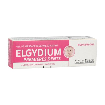 ELGYDIUM  PREMIERES DENTS - Gel de Massage Gingival Apaisant, 15ml