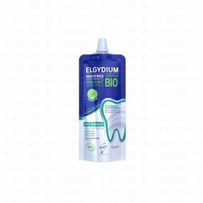 ELGYDIUM  Sensitive Dentifrice Dents Sensibles Bio 100ml