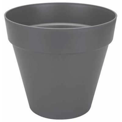 ELHO  pot de fleur rond - 50 cm - gris anthracite