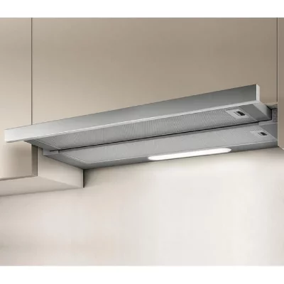 ELICA  Elite 14 LUX GRIX/A/60 - T&eacute;l&eacute;scopique - inox
