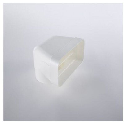 ELICA  Kit d'&eacute;vacuation KIT0121007 Raccord coud&eacute; rond &agrave; rectangulaire