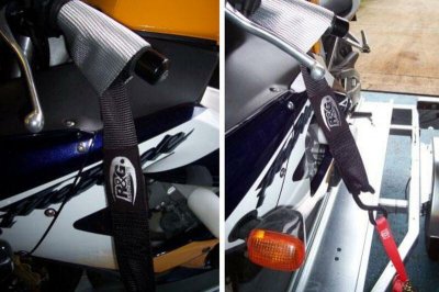 R&G RACING Elingue de guidon  noire