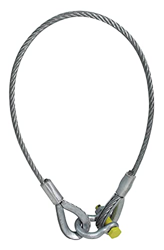 EUROLITE Elingue de s&eacute;curit&eacute;  1000x10mm m.Sch&auml;kel bis400kg V394111