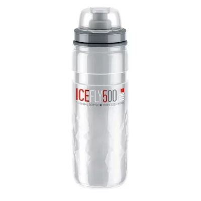 ELITE  Bidon v&eacute;lo Fly Ice 500ml Smoke Gris Unique